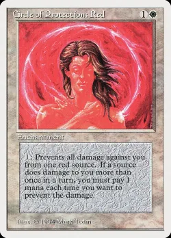 Circle of Protection: Red #12 · Magic: The Gathering