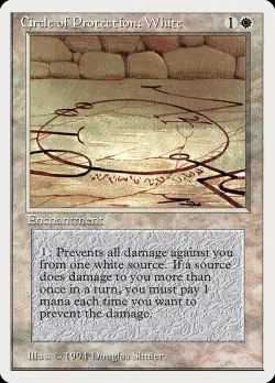 Circle of Protection: White #13 · Magic: The Gathering
