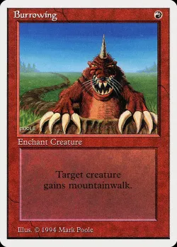 Burrowing #140 · Magic: The Gathering