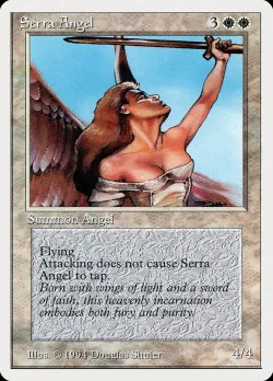 Serra Angel #40 · Magic: The Gathering