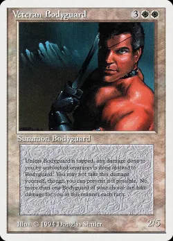 Veteran Bodyguard #42 · Magic: The Gathering