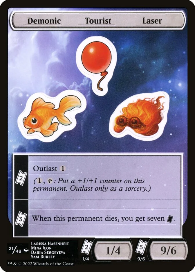 Demonic Tourist Laser 「SUNF/21」「EN」