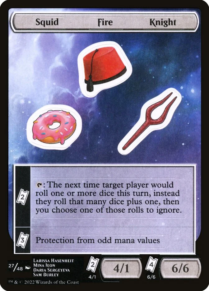 Squid Fire Knight 「SUNF/27」「EN」
