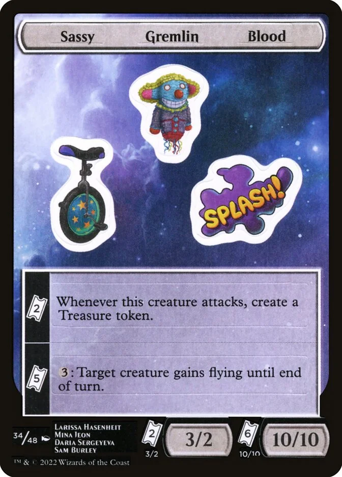 Sassy Gremlin Blood 「SUNF/34」「EN」