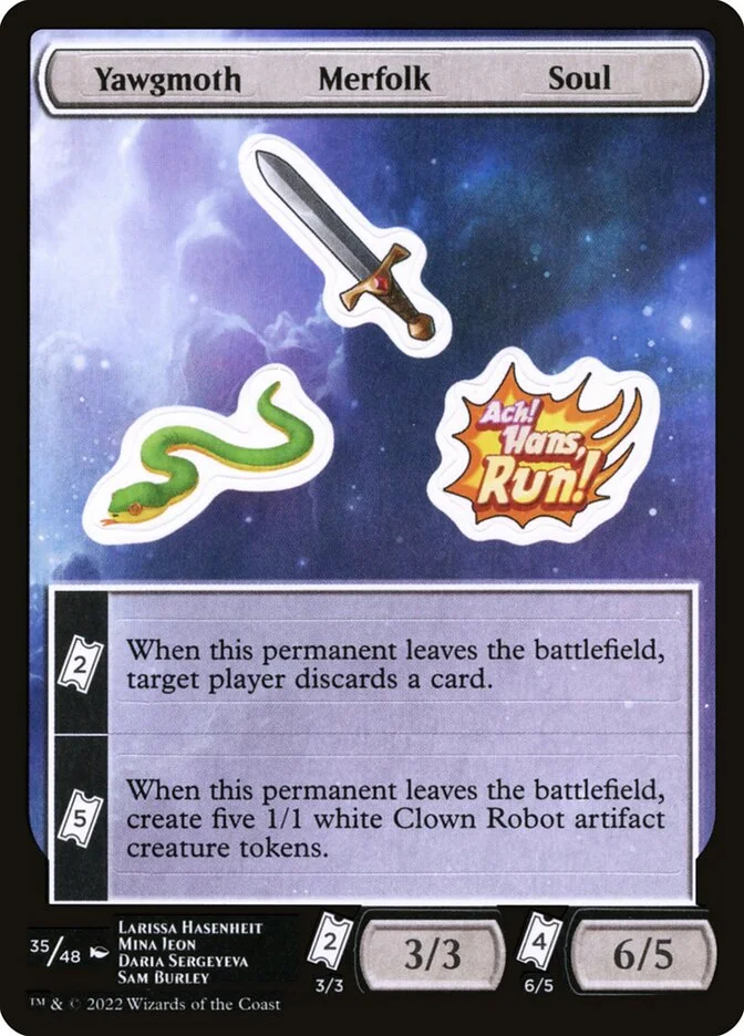 Yawgmoth Merfolk Soul 「SUNF/35」「EN」