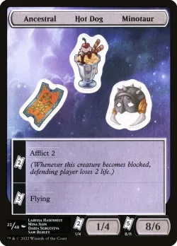 Ancestral Hot Dog Minotaur 「SUNF/23」「EN」