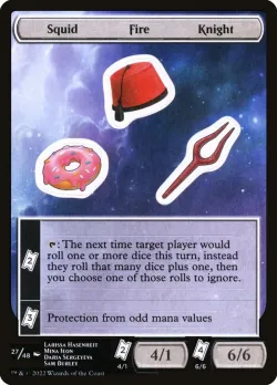 Squid Fire Knight 「SUNF/27」「EN」