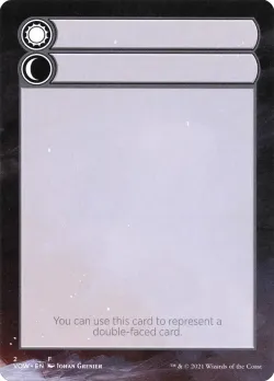 Double-Faced Substitute Card #2 · Magic: The Gathering