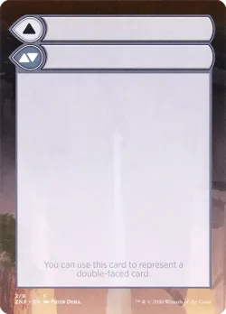 Double-Faced Substitute Card #2 · Magic: The Gathering