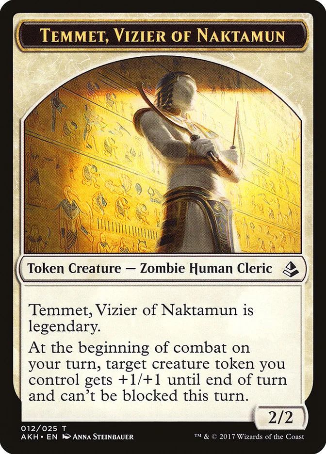 Temmet, Vizier of Naktamun 「TAKH/12」「EN」