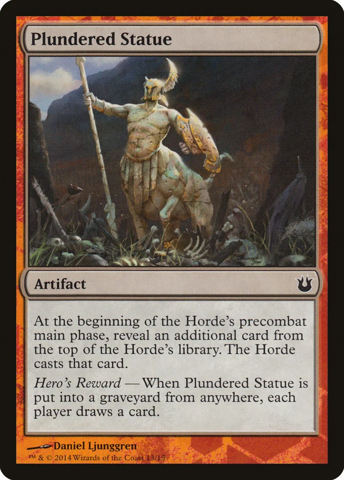 Plundered Statue 「TBTH/13」「EN」