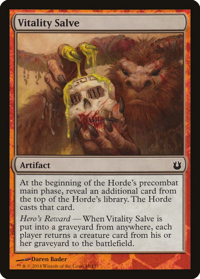 Vitality Salve 「TBTH/15」「EN」