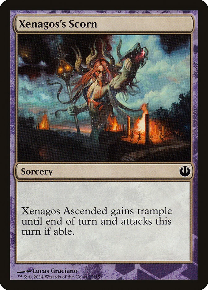 Xenagos's Scorn 「TDAG/12」「EN」