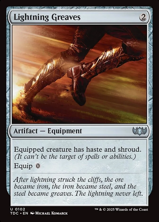 Lightning Greaves 「TDC/102」「EN」