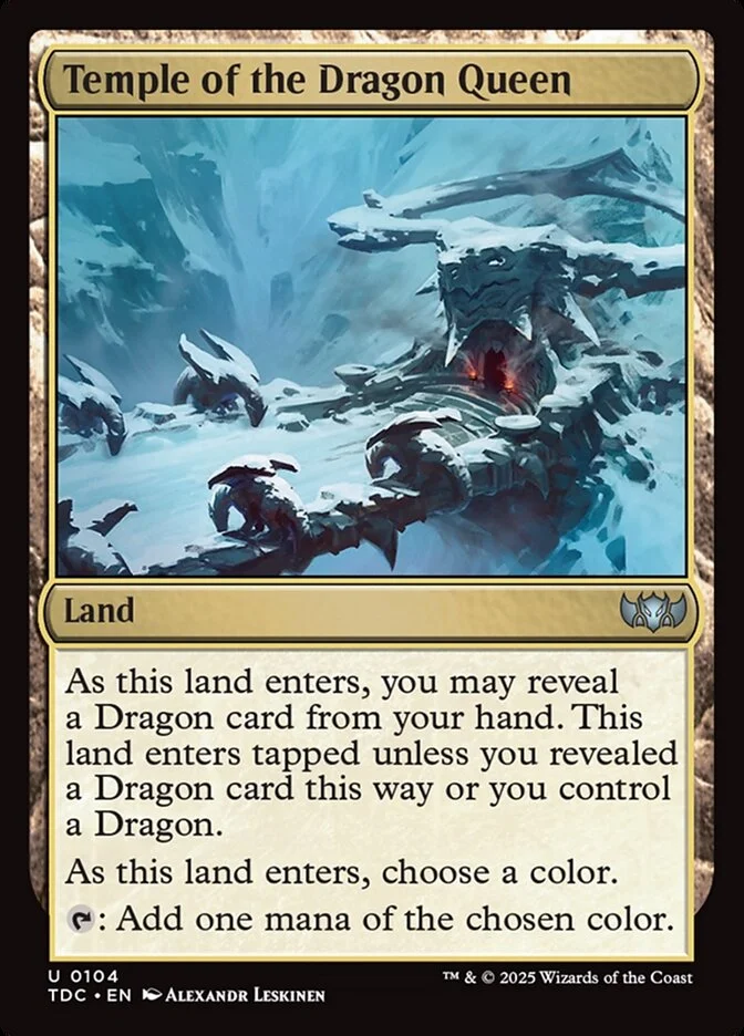 Temple of the Dragon Queen 「TDC/104」「EN」