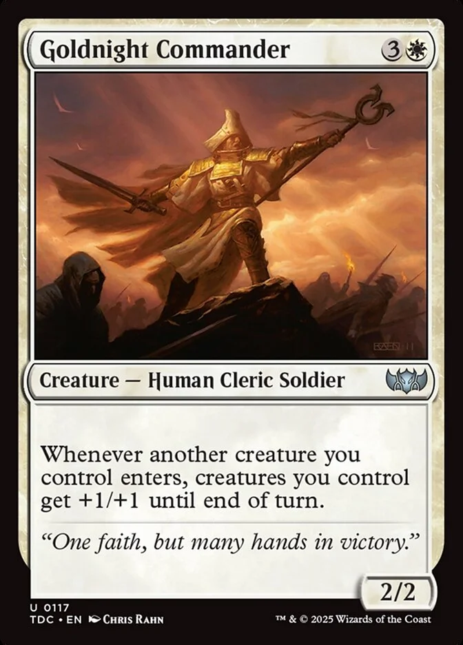 Goldnight Commander 「TDC/117」「EN」