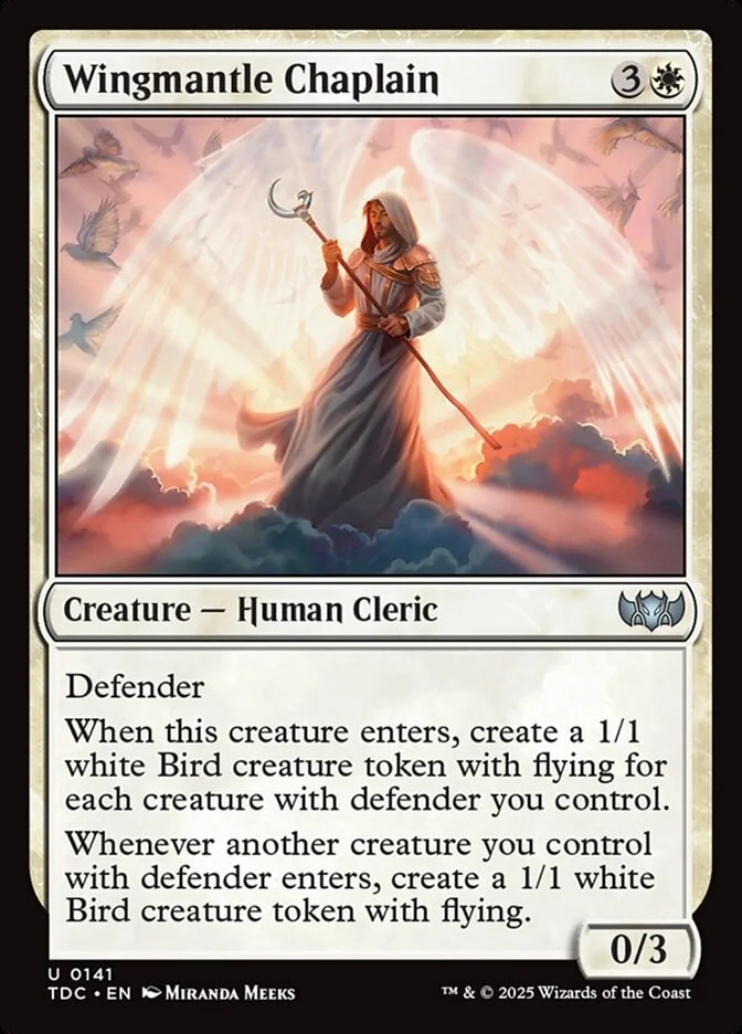 Wingmantle Chaplain 「TDC/141」「EN」
