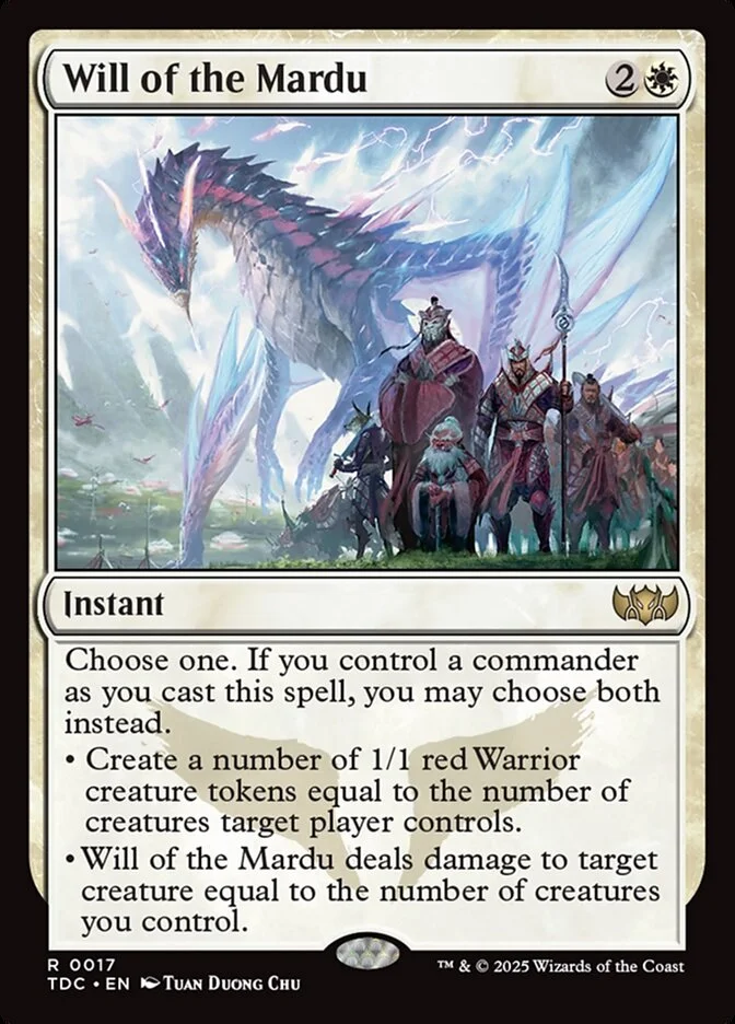 Will of the Mardu 「TDC/17」「EN」