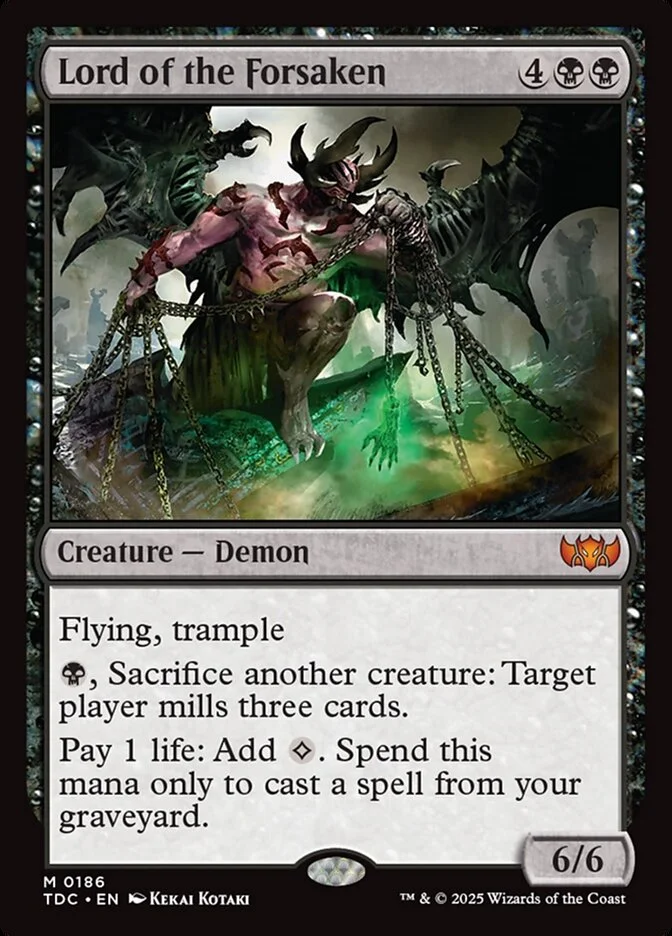 Lord of the Forsaken 「TDC/186」「EN」