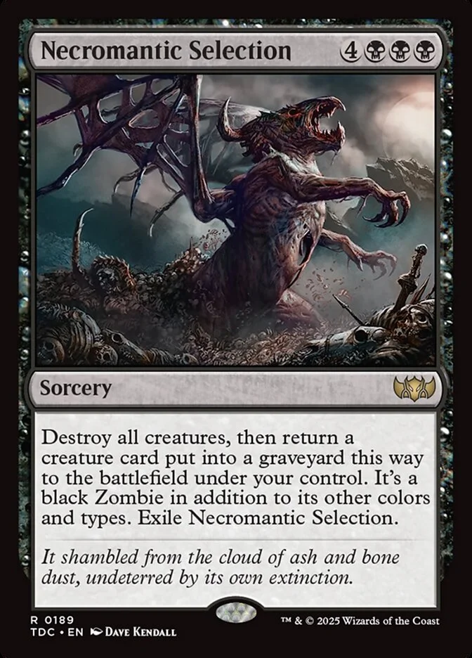Necromantic Selection 「TDC/189」「EN」