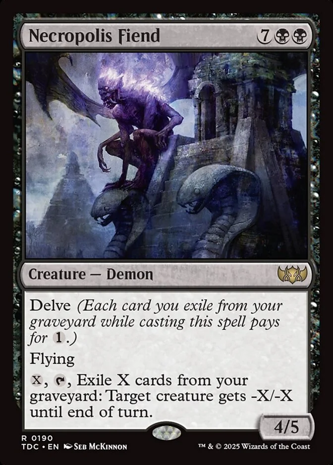 Necropolis Fiend 「TDC/190」「EN」