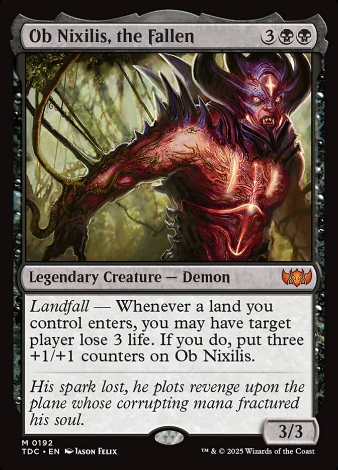 Ob Nixilis, the Fallen 「TDC/192」「EN」