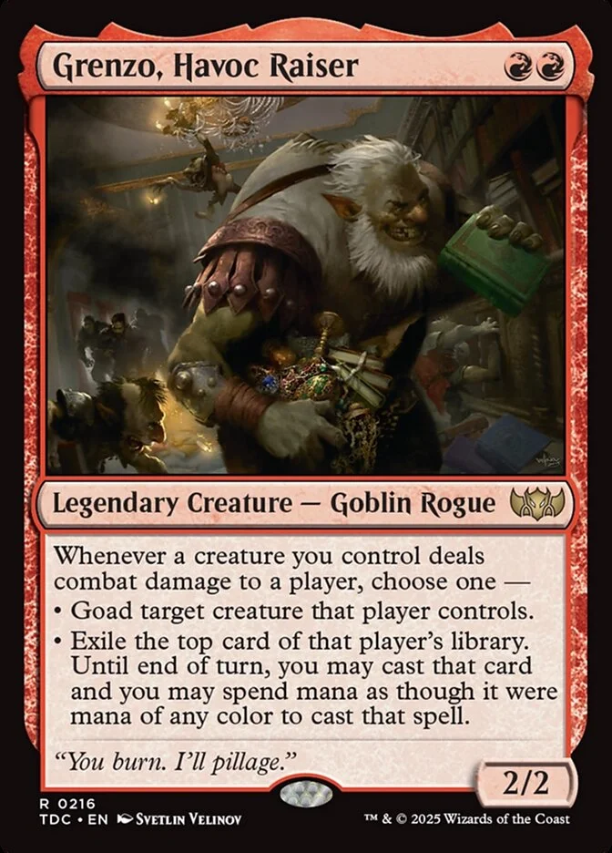 Grenzo, Havoc Raiser 「TDC/216」「EN」