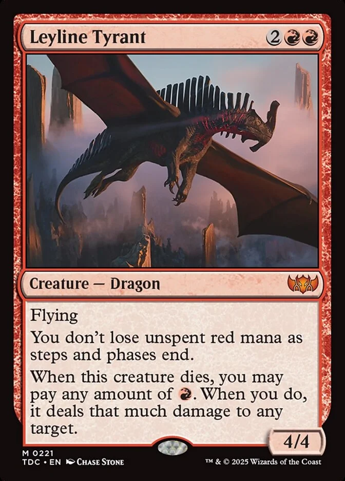 Leyline Tyrant 「TDC/221」「EN」