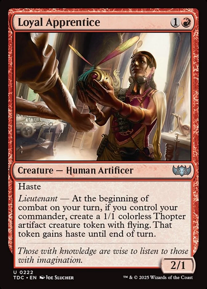 Loyal Apprentice 「TDC/222」「EN」