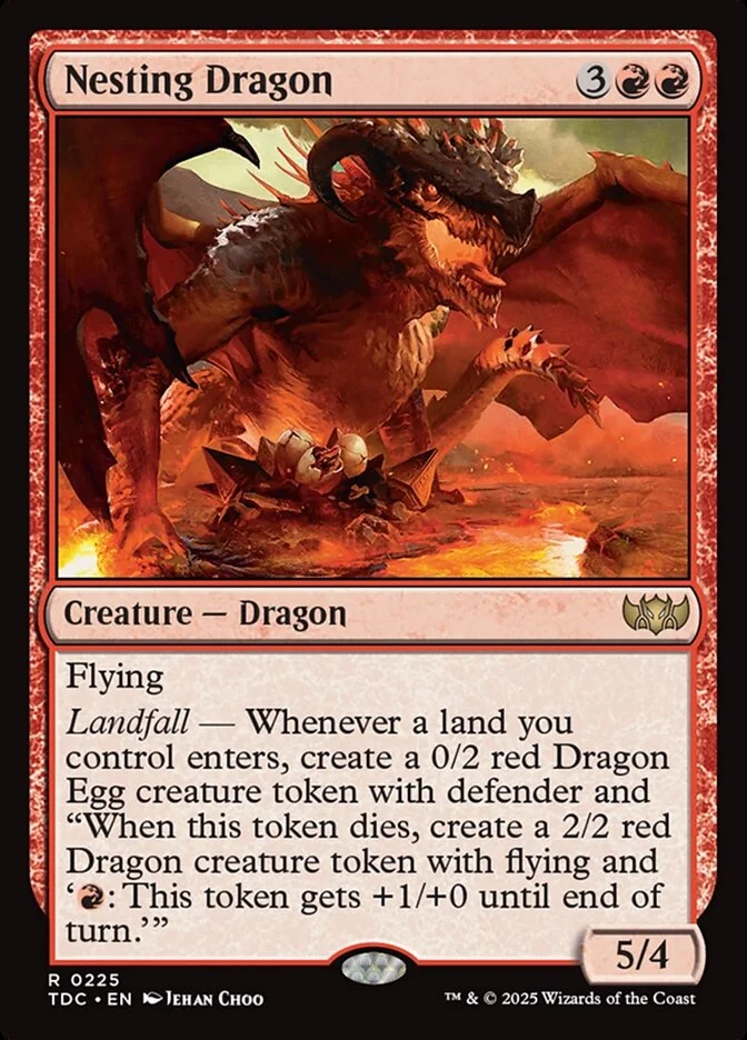 Nesting Dragon 「TDC/225」「EN」
