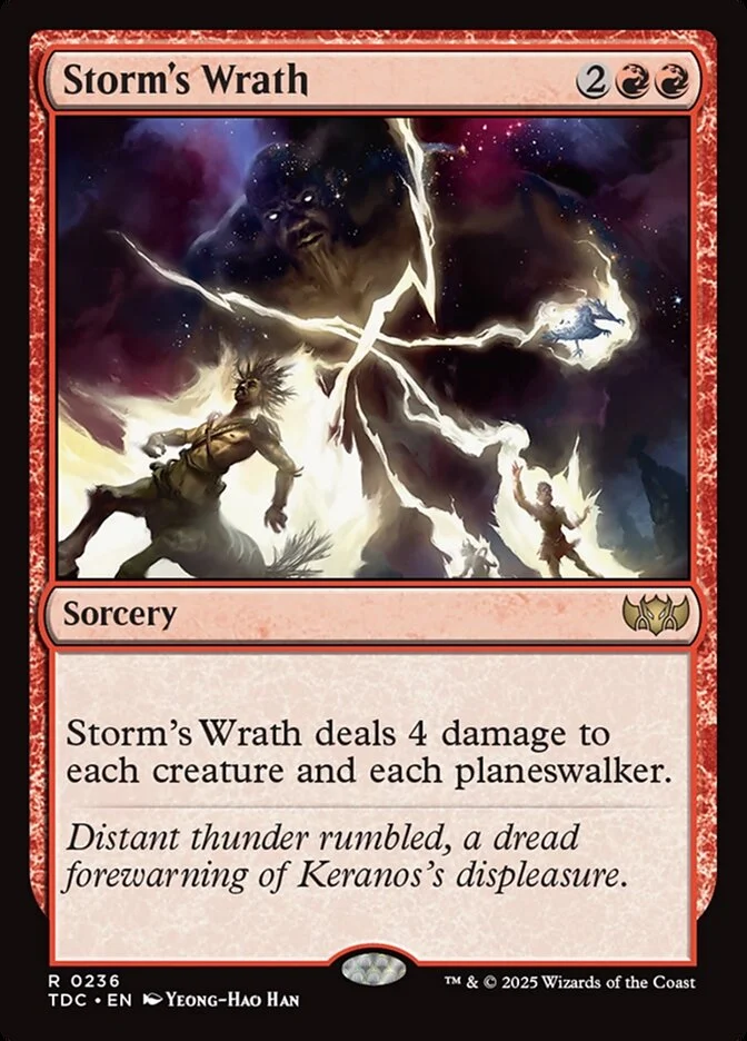 Storm's Wrath 「TDC/236」「EN」