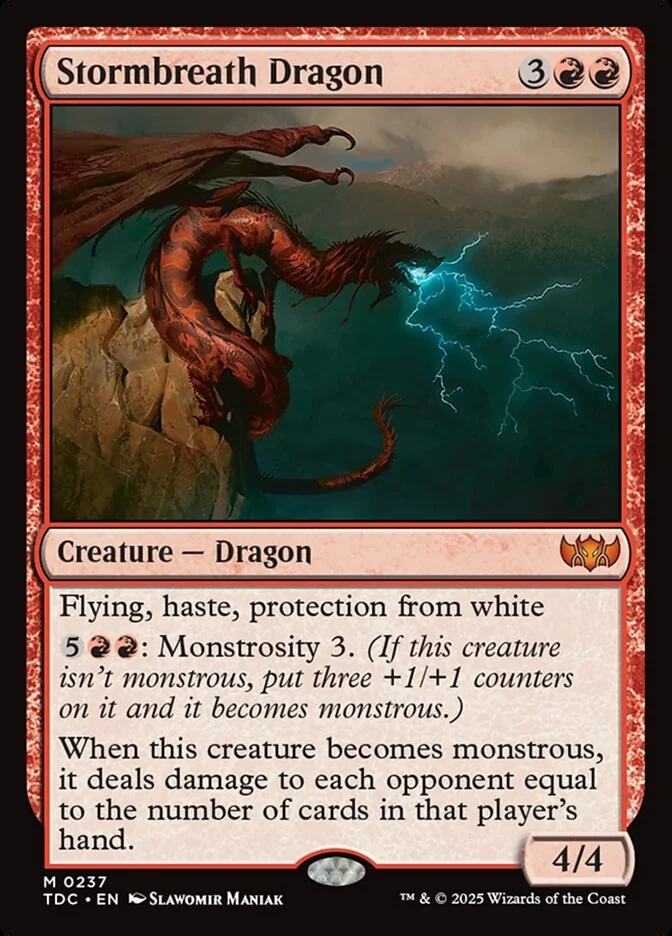Stormbreath Dragon 「TDC/237」「EN」