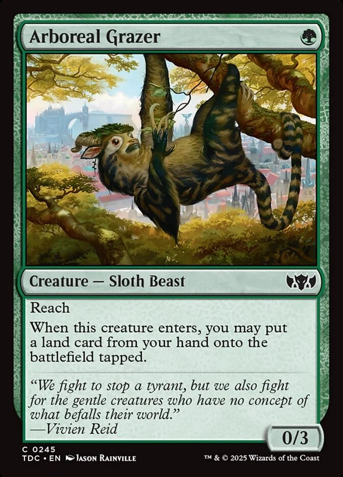 Arboreal Grazer 「TDC/245」「EN」