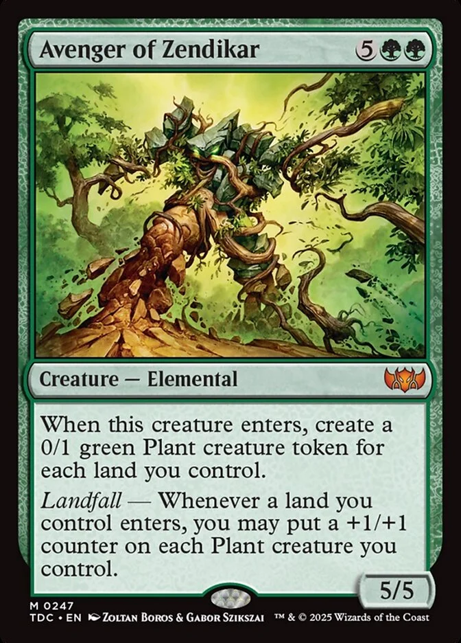 Avenger of Zendikar 「TDC/247」「EN」