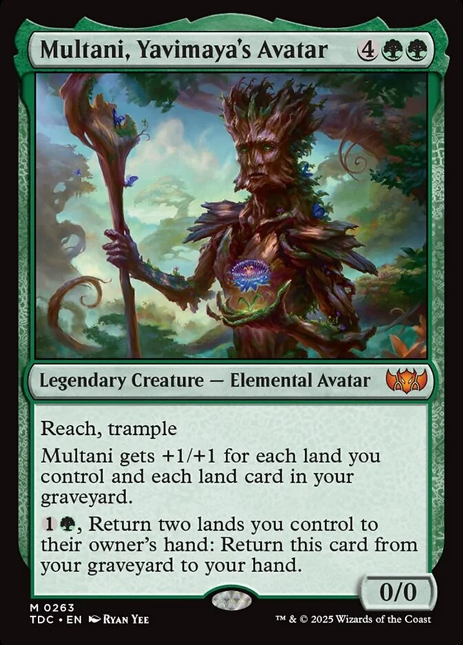Multani, Yavimaya's Avatar 「TDC/263」「EN」