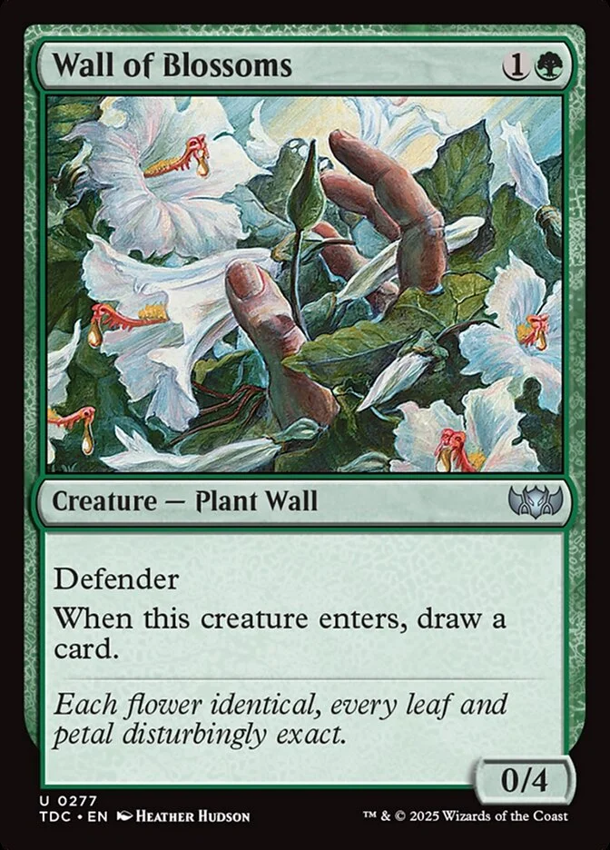 Wall of Blossoms 「TDC/277」「EN」
