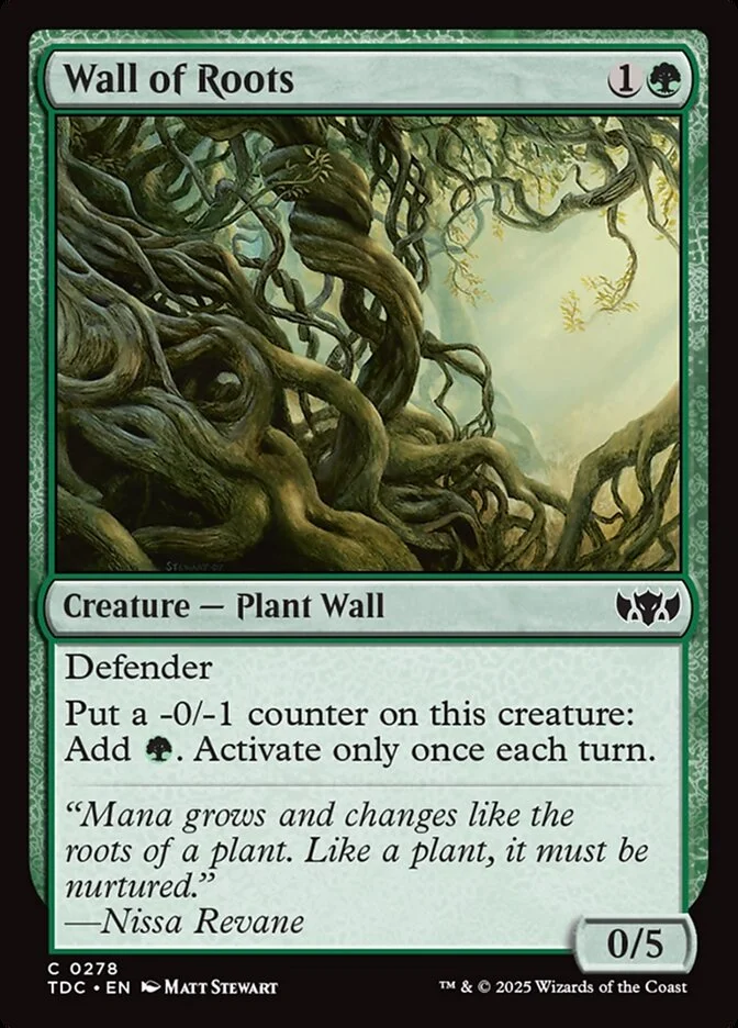 Wall of Roots 「TDC/278」「EN」