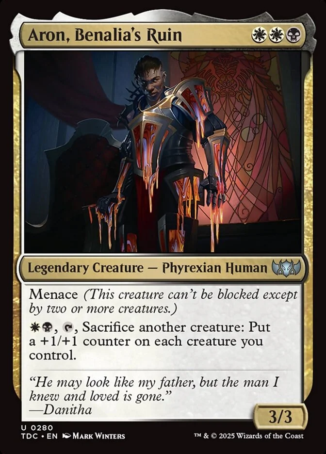 Aron, Benalia's Ruin 「TDC/280」「EN」