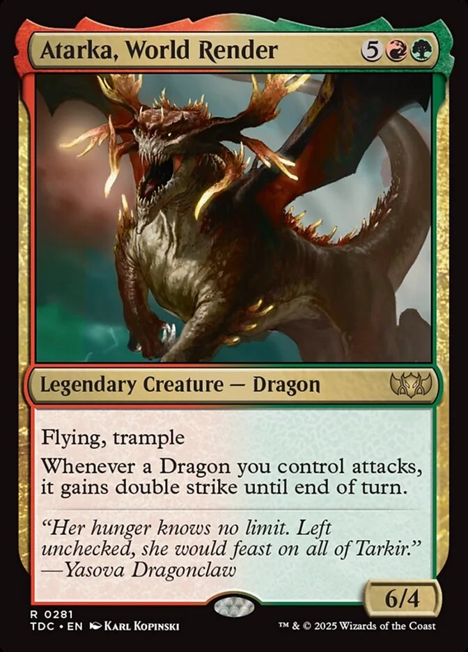 Atarka, World Render 「TDC/281」「EN」