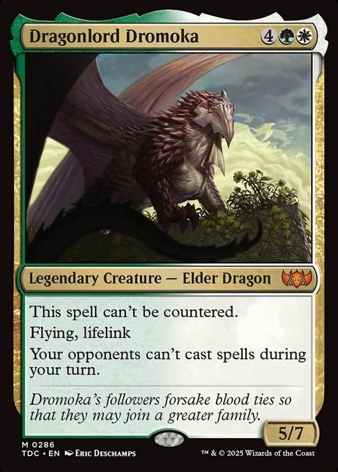Dragonlord Dromoka 「TDC/286」「EN」