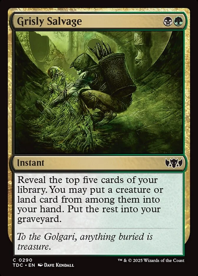 Grisly Salvage 「TDC/290」「EN」