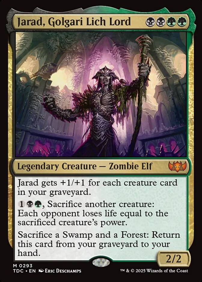 Jarad, Golgari Lich Lord 「TDC/293」「EN」