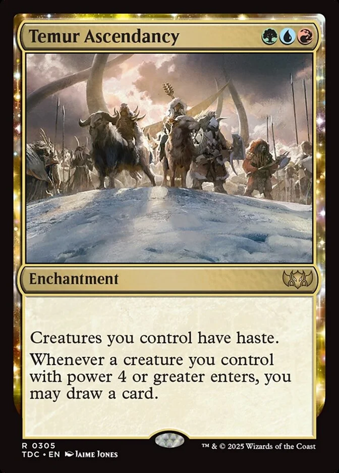 Temur Ascendancy 「TDC/305」「EN」