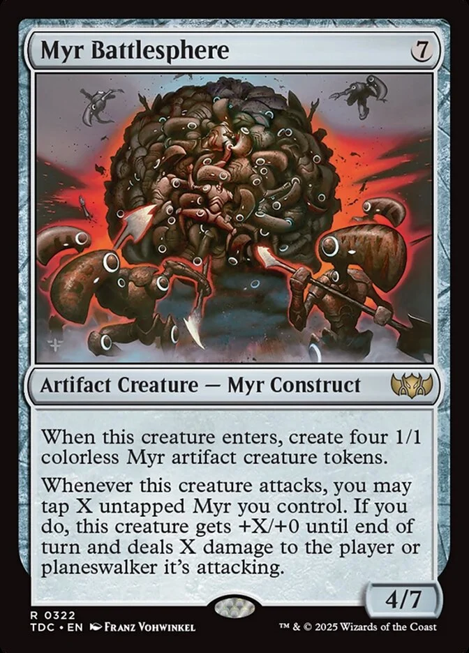 Myr Battlesphere 「TDC/322」「EN」