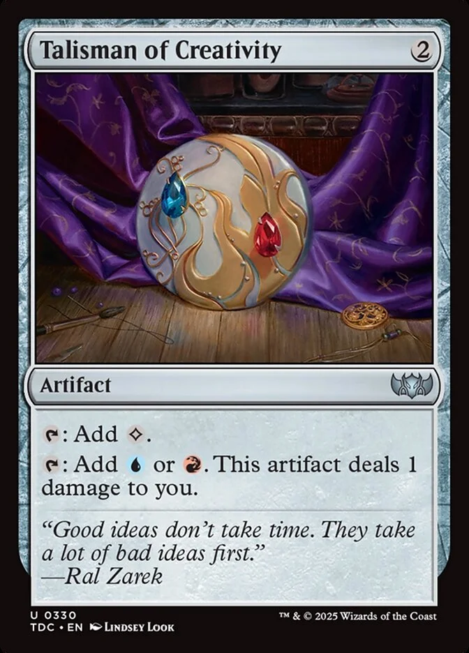 Talisman of Creativity 「TDC/330」「EN」