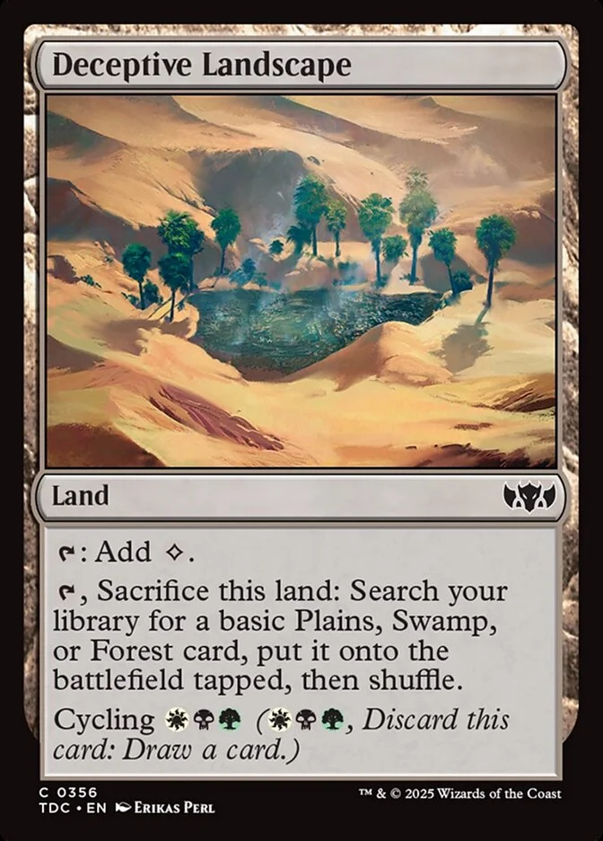 Deceptive Landscape 「TDC/356」「EN」