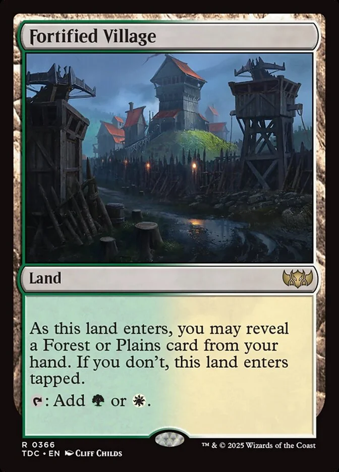 Fortified Village 「TDC/366」「EN」