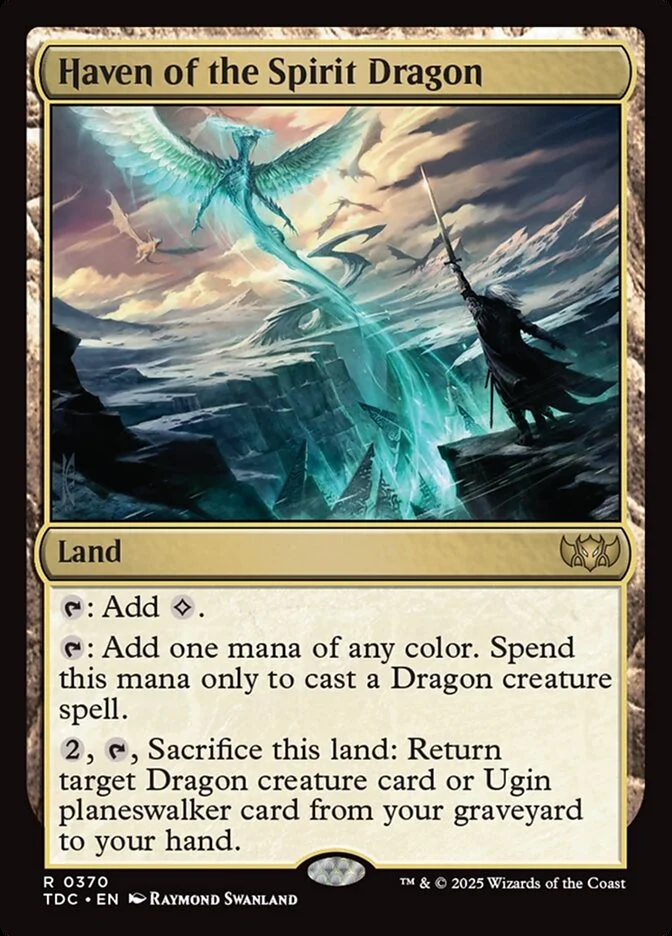 Haven of the Spirit Dragon 「TDC/370」「EN」