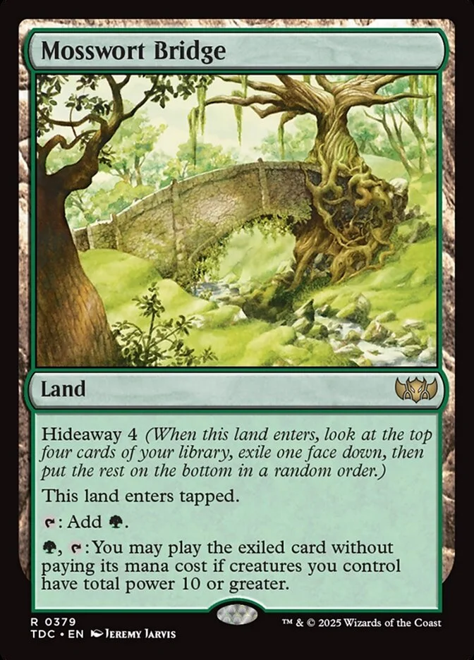 Mosswort Bridge 「TDC/379」「EN」