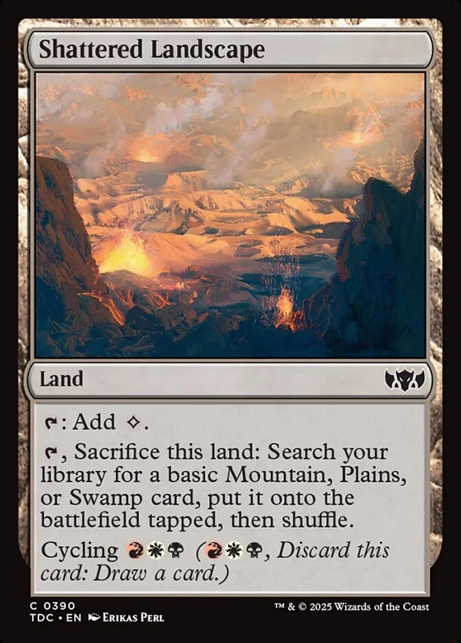 Shattered Landscape 「TDC/390」「EN」